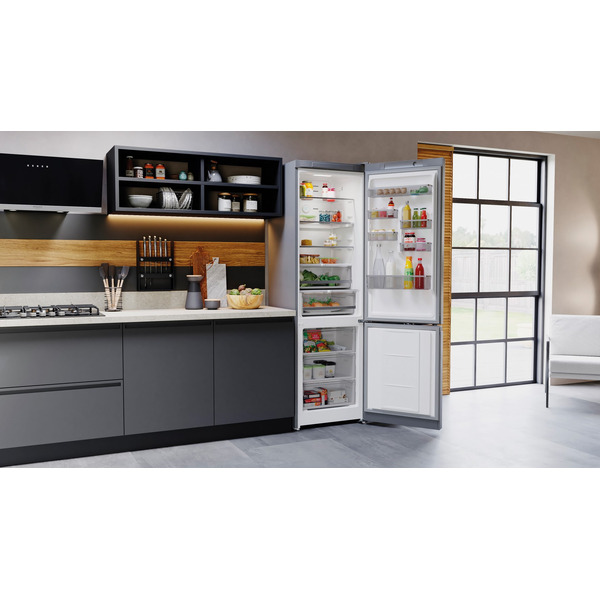 Холодильник-морозильник Hotpoint HT 8201I MX O3