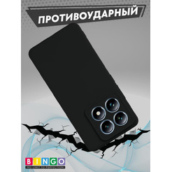 Бампер Bingo Liquid TPU для XIAOMI 14T Pro Черный