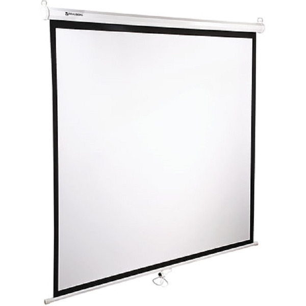 Экран проекционный настенный BRAUBERG WALL (180х180см)