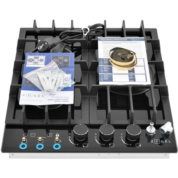 Варочная поверхность газовая ZUGEL ZGH450X