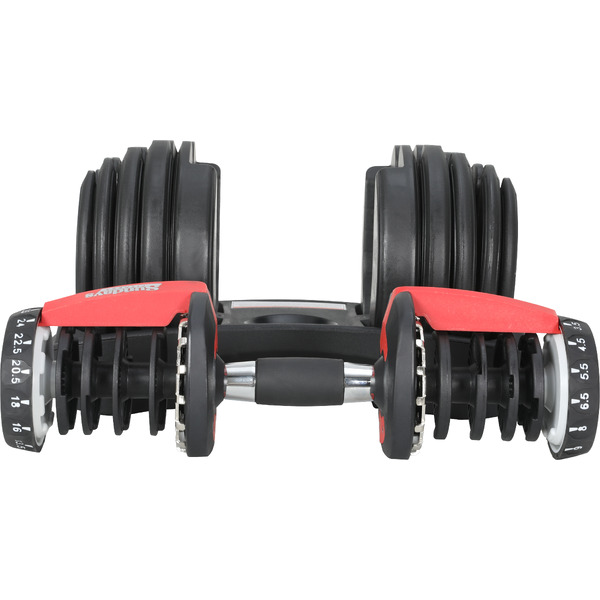 Гантель разборная Sundays Fitness ES-D8008 (черный/красный)