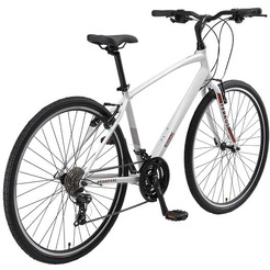 Велосипед Stark Terros 28.2 V белый матовый/красный, серый 18" HQ-0014209