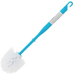 Ершик для унитаза Perfecto Linea Solid 43-325702 (голубой)