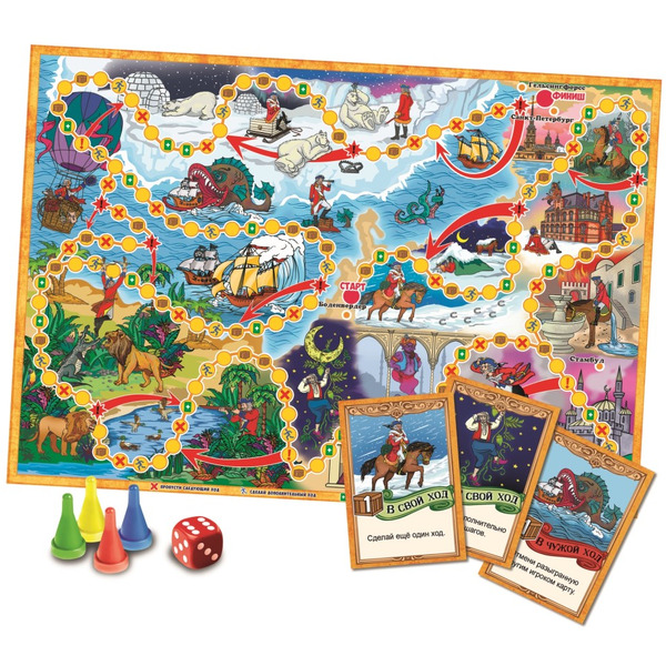 Настольная игра Нескучные игры Приключения Барона Мюнхаузена