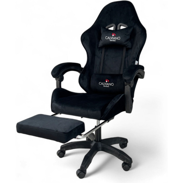 Игровое кресло Calviano 1583 (черный велюр)