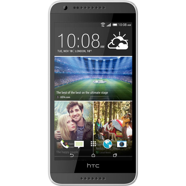 Смартфон HTC Desire 620G Dual Sim матовый серый/светло серый