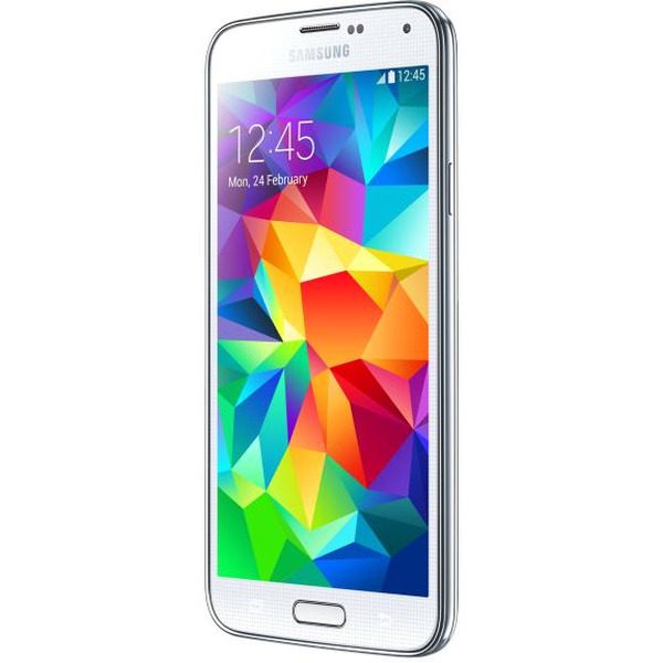 Смартфон SAMSUNG SM-G900F 16Гб белый (Galaxy S5)