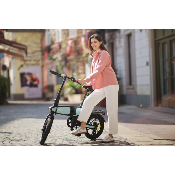 Электровелосипед DYU C2 250W (голубой)