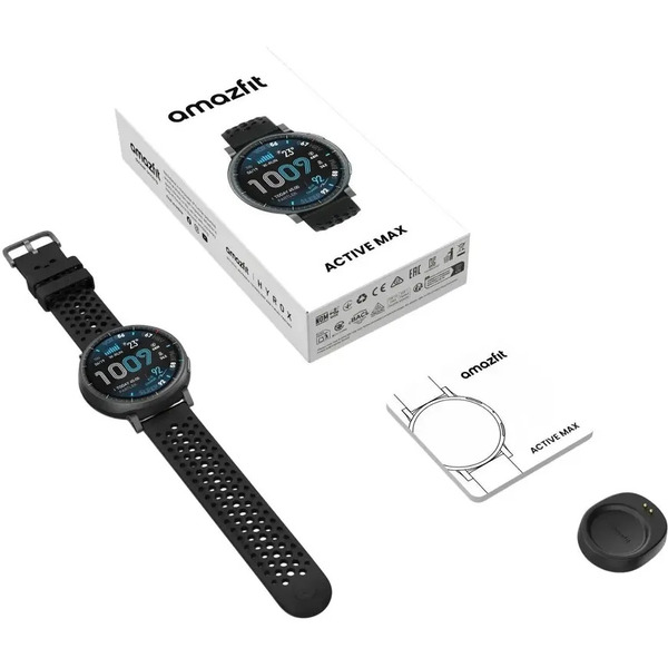 Умные часы Amazfit Active Max (черный)