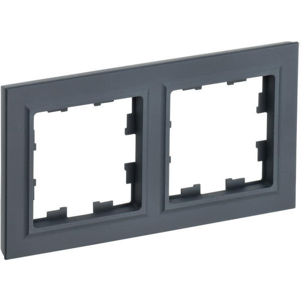 Рамка IEK Brite РУ-2-БрГ