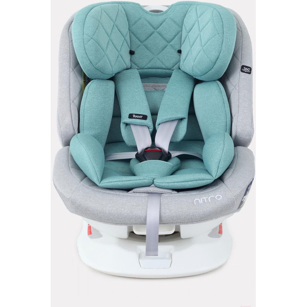 Детское автокресло Rant Nitro Isofix UB619 (серый/мятный)