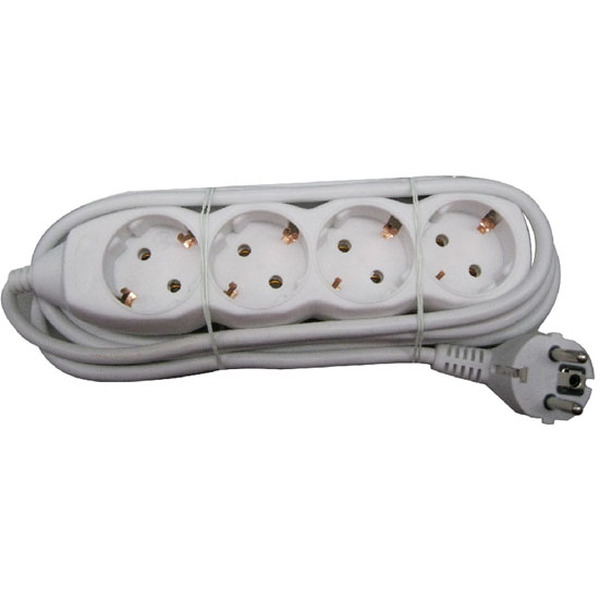 Удлинитель ISSATA IS804.5 (4 гнезда, 5м, заземление)
