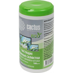 Салфетки Cactus CS-1001PE, 100 шт