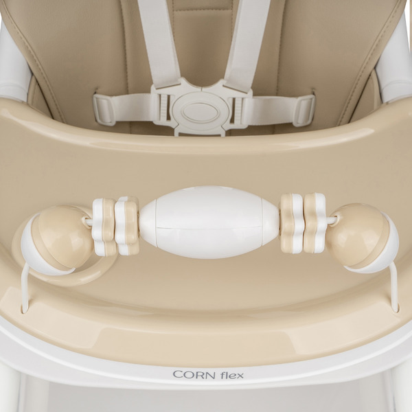 Стульчик для кормления Indigo Corn Flex (бежевый)