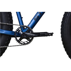 Велосипед Stark Fat 26.2 D S 2025 HQ-0017805 (берлинская лазурь матовый/черный)