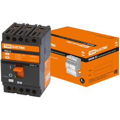 Выключатель автоматический TDM Electric ВА88-32 3Р 25А 25кА SQ0707-0002