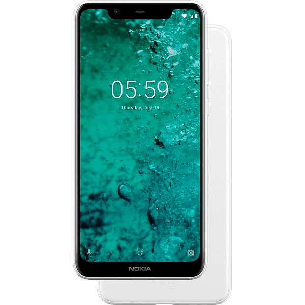 Смартфон NOKIA 5.1 Plus (белый)