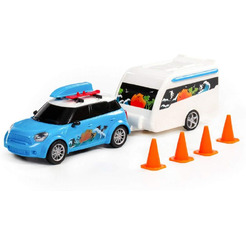 Автомобиль Полесье Круиз с прицепом 92533