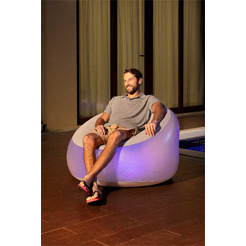 Надувное кресло Bestway Inflate-A-Chair LED 75086 (102x97x71)