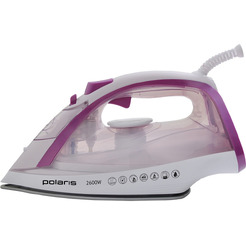 Утюг Polaris PIR 2668AK 3m (розовый/белый)