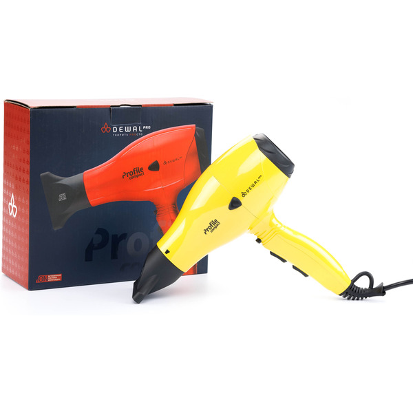 Фен Dewal Profile Compact 03-119 Yellow