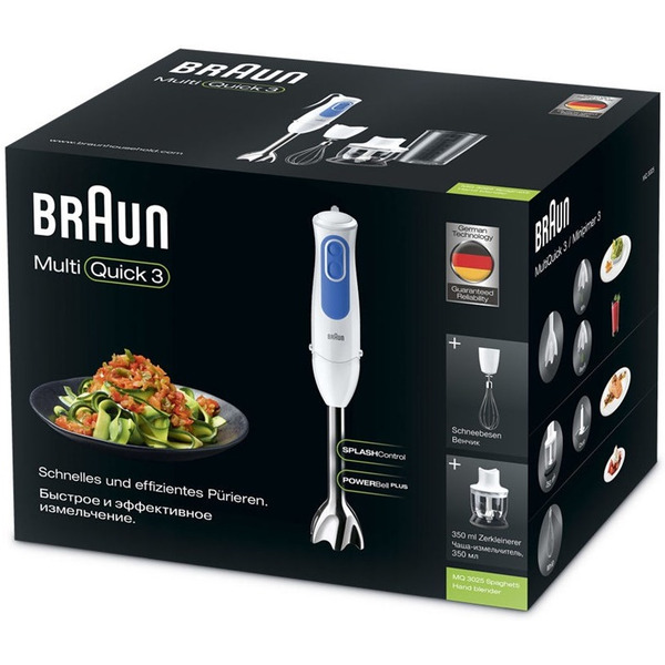 Блендер BRAUN MQ3025WH Spaghetti