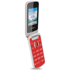 Мобильный телефон Texet TM-325 +ЗУ WC-111 (гранатовый)