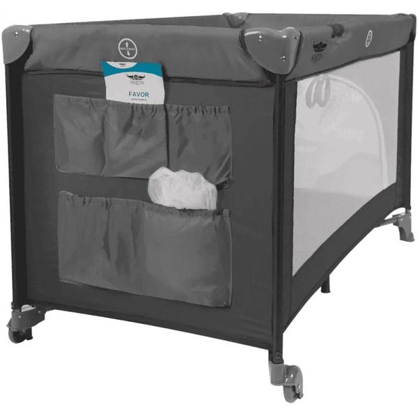 Кровать-манеж Martin Noir Favor (Mоrion Black)