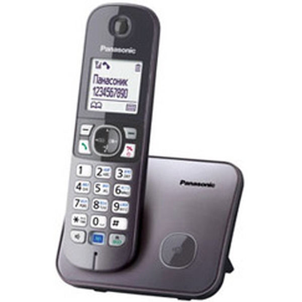Телефон стандарта dect PANASONIC KX-TG6811RUM