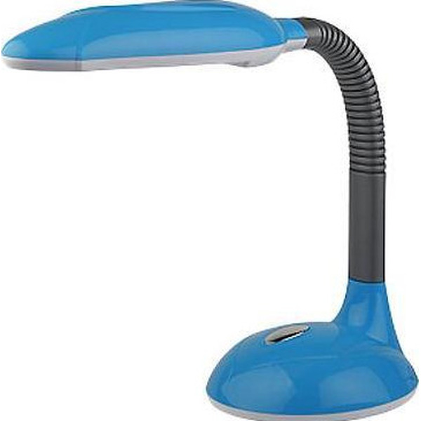 Настольная лампа ЭРА NL-209-G23-9W-BU синий