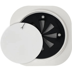 Вентиляционная решетка теневая с вентилятором и регулировкой воздуха HOMY AIR A125WRS