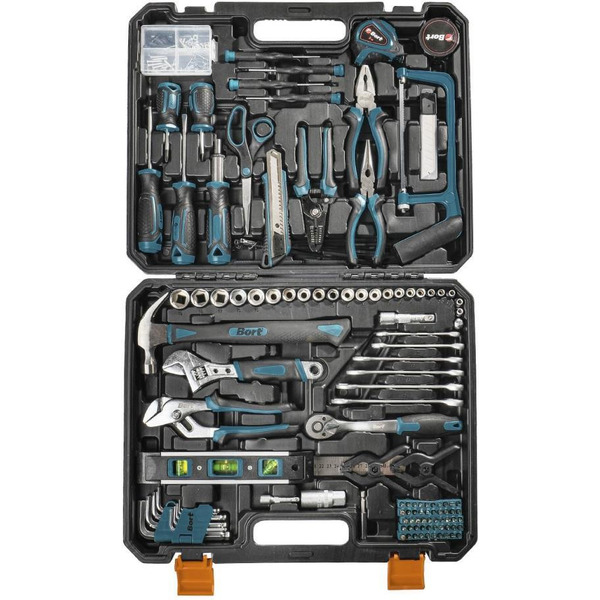 Набор ручного инструмента BORT BTK-210 (93418668)