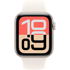 Смарт-часы Apple Watch SE 3 GPS 44mm Starlight Aluminium Case Starlight Sport Band MEHJ4RK/A (размер ремешка M/L)