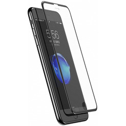 Защитное стекло CASE 3D Rubber для Apple iPhone 6 plus/7 plus/8 plus (черный)