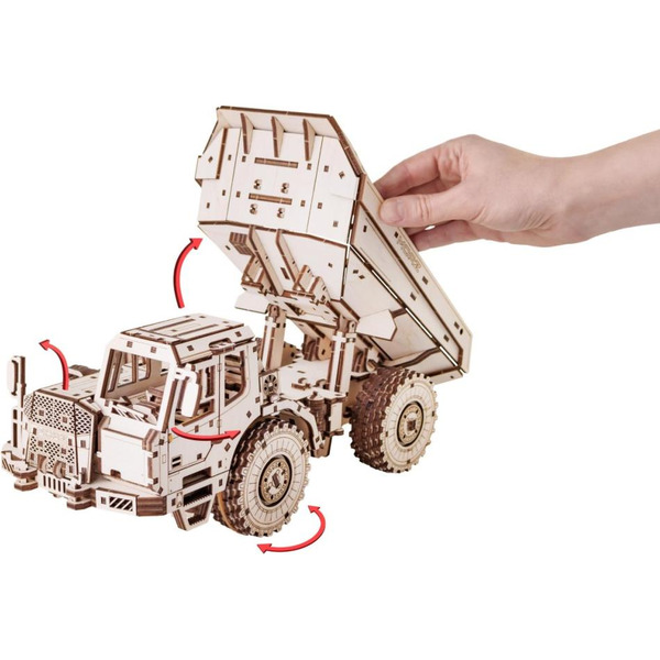 Механическая сборная модель EWA Самосвал-землевоз МоАЗ 75053