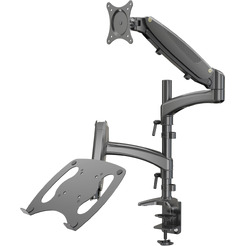 Кронштейн для монитора/ноутбука Cactus CS-VM-LH08-BK