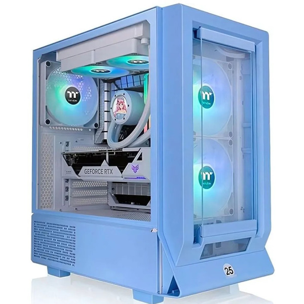 Корпус Thermaltake Ceres 350 MX Hydrangea Blue CA-1Z3-00MFWN-00