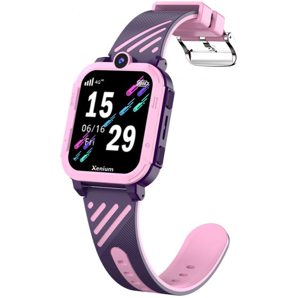 Детские смарт-часы Xenium W600 (розовый)