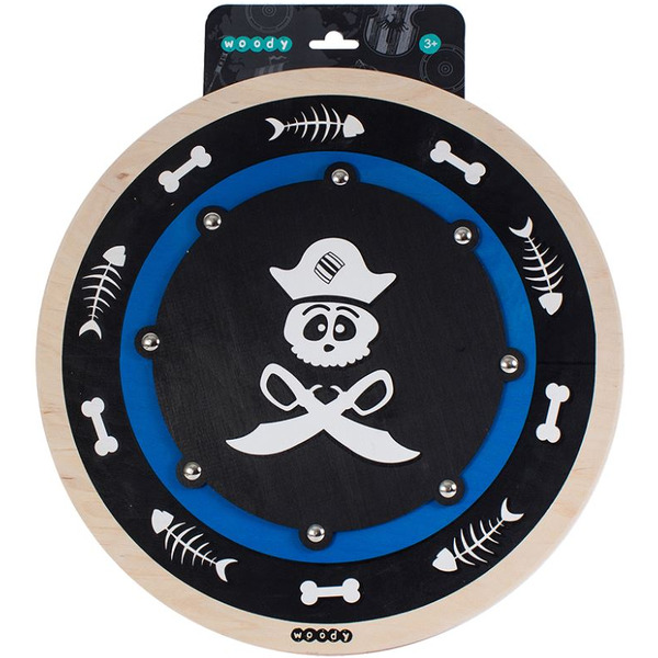 Детское оружие Woody Щит пирата 01928