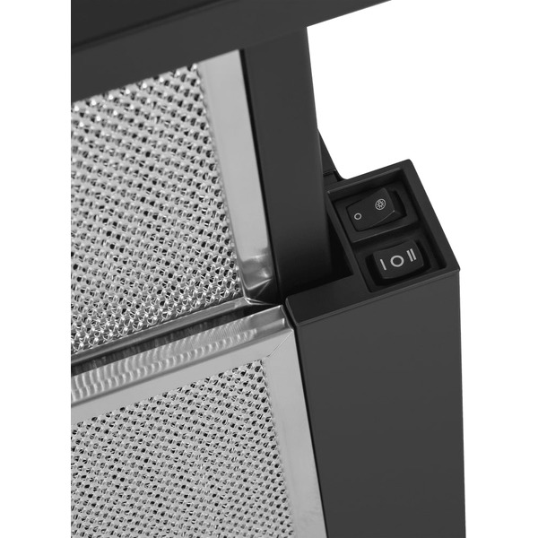 Кухонная вытяжка MAUNFELD Clyde 60 (черное стекло)