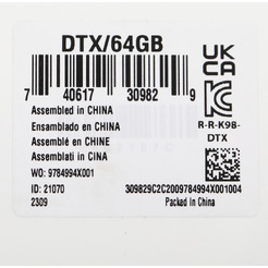 USB-флеш Kingston DataTraveler Exodia 64GB (DTX/64GB)
