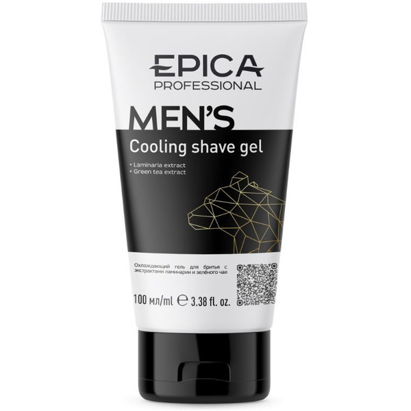 Охлаждающий гель для бритья EPICA Professional Men's 100 мл