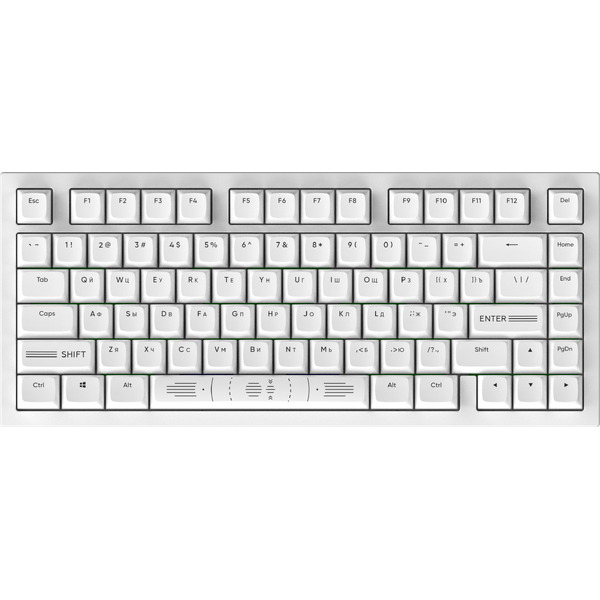 Клавиатура Дарк Проджект CM81 Zeno DP-CM81ZWC(g3ms Sapphire, белый)