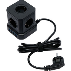 Сетевой фильтр CABLEXPERT TWR-5-U4-B-2