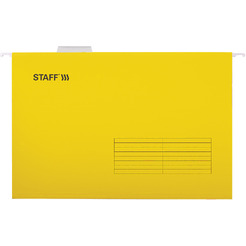 Папка подвесная Staff 270935 (10 шт, желтый)