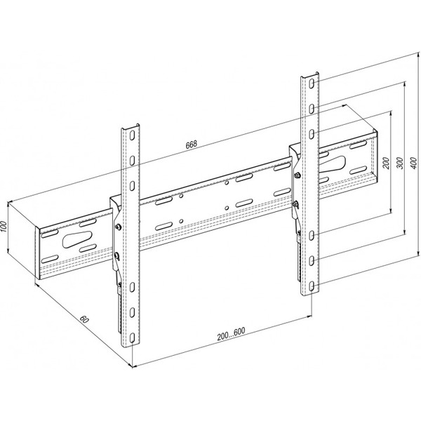 Кронштейн KSL WMO-8261N