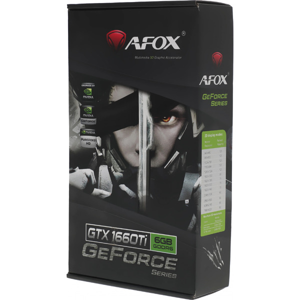 Видеокарта AFox GTX 1660 Ti 6GB GDDR6 (AF1660TI-6144D6H1-V4)