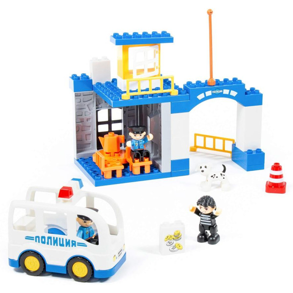 Конструктор Полесье 77554 Полицейский участок
