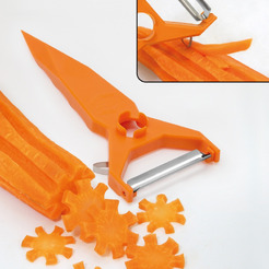 Овощечистка Borner 3500440 (оранжевый)