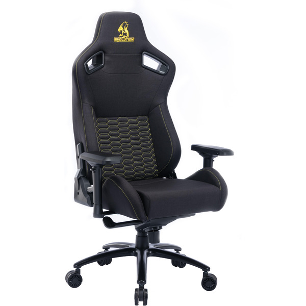 Игровое кресло EVOLUTION LEGEND (черный/золотой)